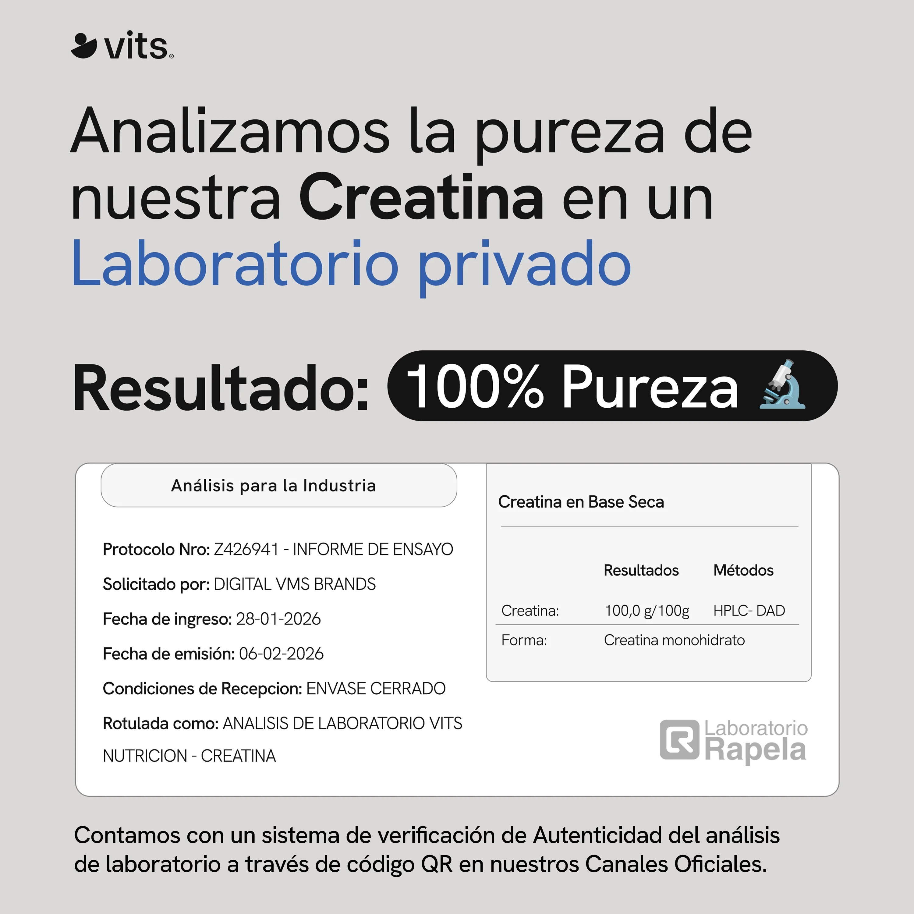 Creatina Monohidratada Micronizada en Polvo